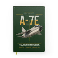 Thumbnail for A-7E Corsair II design on dark green notebook