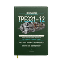 Thumbnail for TPE331-12 design on dark green notebook