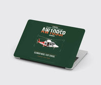 Thumbnail for Leonardo AW109SP GrandNew design on dark green MacBook case