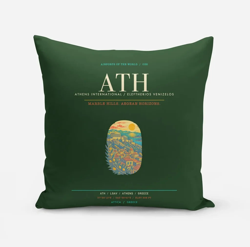 Athens International Eleftherios Venizelos Airport ATH - Dark Green