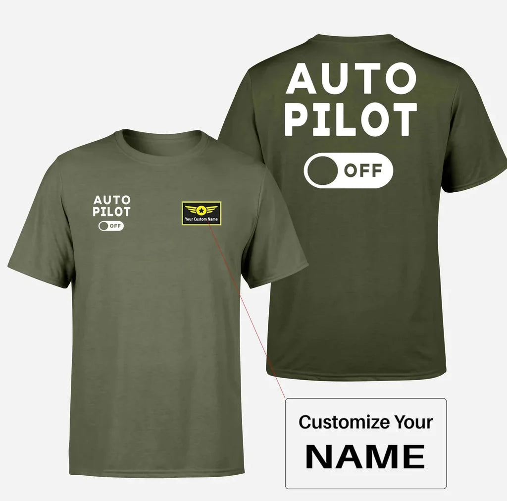 Auto Pilot Off Double-Side T-Shirts - view 13