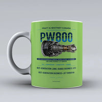 Thumbnail for Mug design on light green pw800