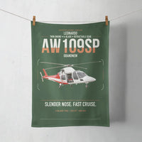 Thumbnail for Leonardo AW109SP GrandNew design on dark green towel