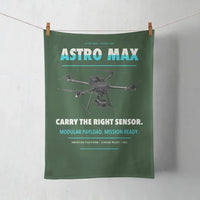 Thumbnail for Freefly Astro Max design on dark green towel