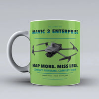 Thumbnail for Mavic 3 Enterprise Mug design on light green dji