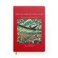 Thumbnail for VINTAGE G4386 - The Orchard Duster's Turn - Designed Notebooks design on red