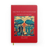 Thumbnail for VINTAGE G4385 - The Prop To Jet Handshake - Designed Notebooks design on red