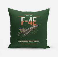 Thumbnail for F-4E Phantom II design on dark green pillow