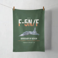 Thumbnail for F-5N F Adversary design on dark green towel