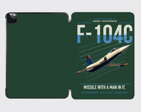 Thumbnail for F-104C Starfighter design on dark green ipad tablet case