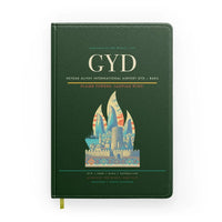 Thumbnail for Heydar Aliyev International Airport (GYD) design on dark green notebook