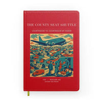Thumbnail for VINTAGE G4388 - The County Seat Shuttle - Designed Notebooks design on red