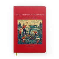 Thumbnail for VINTAGE G4366 - The Tidepool Classroom - Designed Notebooks design on red