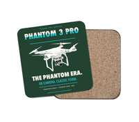Thumbnail for DJI Phantom 3 Professional design on dark green 1 piece coaster