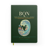 Thumbnail for Rafael Hernández Airport (BQN) design on dark green notebook