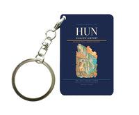 Thumbnail for Hualien Airport (HUN) design on navy blue key chain