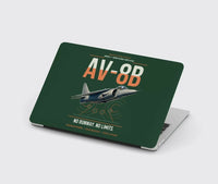 Thumbnail for AV-8B Harrier II design on dark green MacBook case