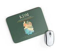 Thumbnail for Kaadedhdhoo Airport (KDM) design on dark green rectangle mouse pad