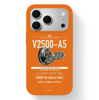 Thumbnail for V2500-A5 Case design on orange iphone case