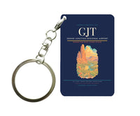 Thumbnail for Grand Junction Regional Airport (GJT) design on navy blue key chain