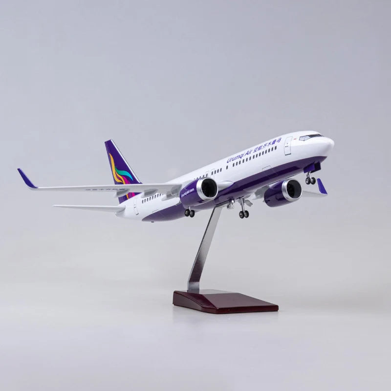 Urumqi Airline Boeing 737-MAX Airplane Model (1/84 Scale - 47CM) - view 16