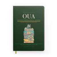 Thumbnail for Thomas Sankara International Airport (OUA) design on dark green notebook