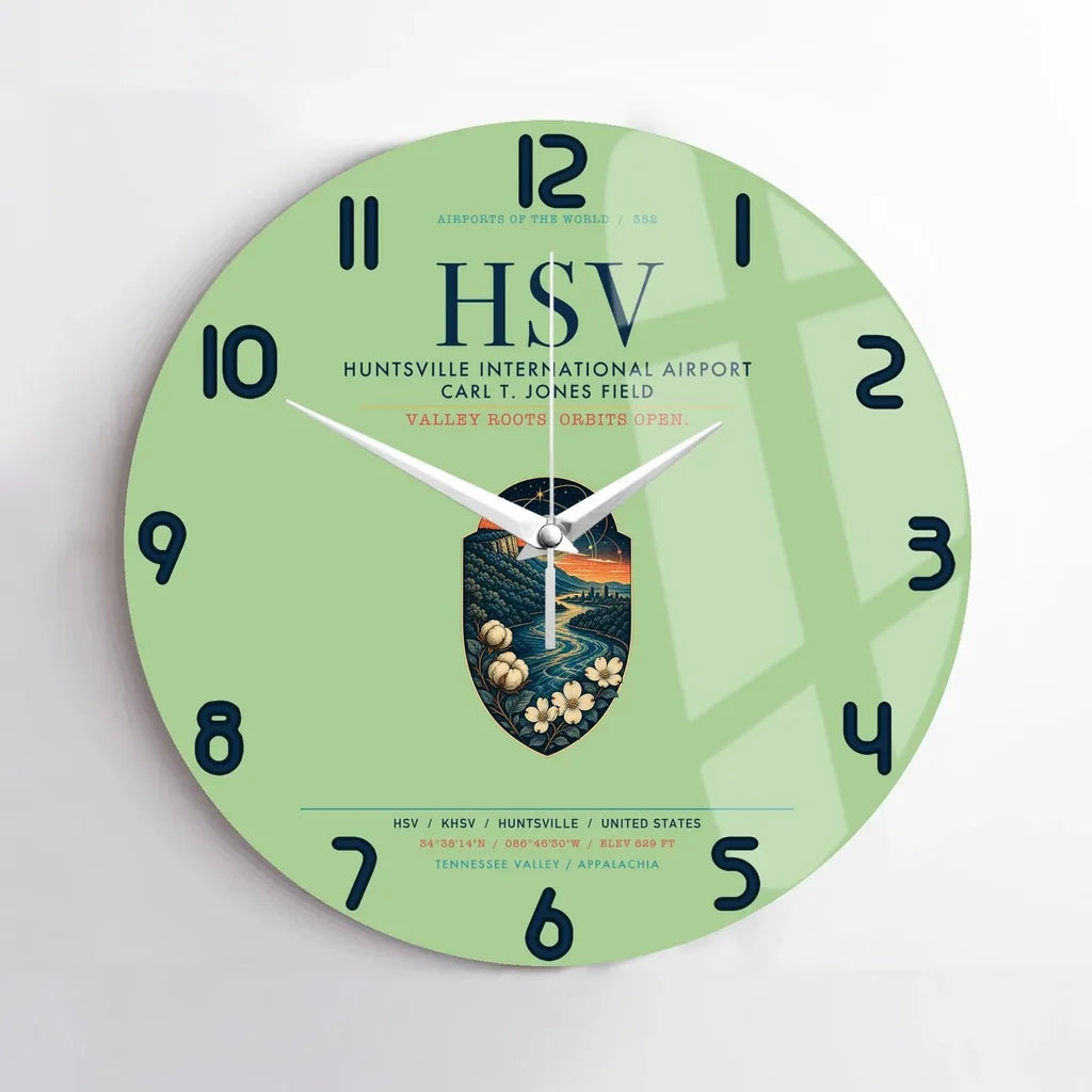 Huntsville International Airport HSV - Green