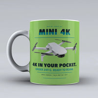 Thumbnail for Mini 4K Mug design on light green dji