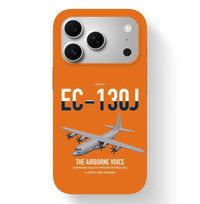 Thumbnail for EC-130J Commando Solo III design on orange magsafe iphone case, for iPhone 17 Pro
