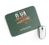 Thumbnail for Albatros D.Va design on dark green rectangle mouse pad