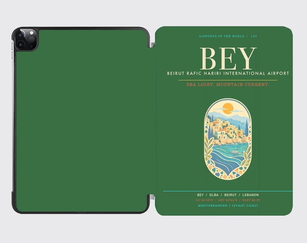 Beirut Rafic Hariri International Airport BEY - Levantine Sea Current - Green
