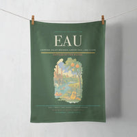 Thumbnail for Chippewa Valley Regional Airport (EAU) design on dark green towel