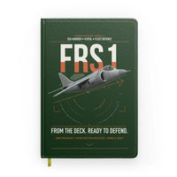 Thumbnail for British Aerospace Sea Harrier FRS.1 design on dark green notebook