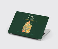 Thumbnail for Lille Airport (LIL) design on dark green MacBook case