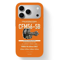 Thumbnail for CFM56-5B Case design on orange iphone case