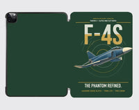 Thumbnail for F-4S Phantom II design on dark green ipad tablet case