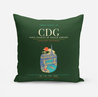 Thumbnail for Paris Charles de Gaulle Airport CDG - Dark Green
