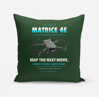 Thumbnail for DJI Matrice 4E design on dark green pillow