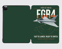 Thumbnail for Eurofighter Typhoon FGR4 design on dark green ipad tablet case