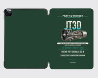 Thumbnail for JT3D design on dark green ipad tablet case