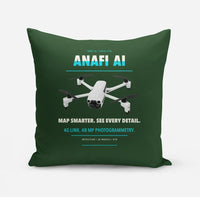 Thumbnail for Parrot ANAFI Ai design on dark green pillow