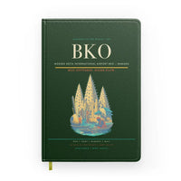 Thumbnail for Modibo Keita International Airport (BKO) design on dark green notebook