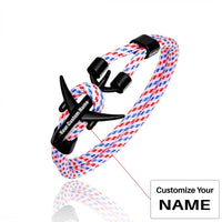 Thumbnail for Customisable Airplane Shape Bracelet - view 6
