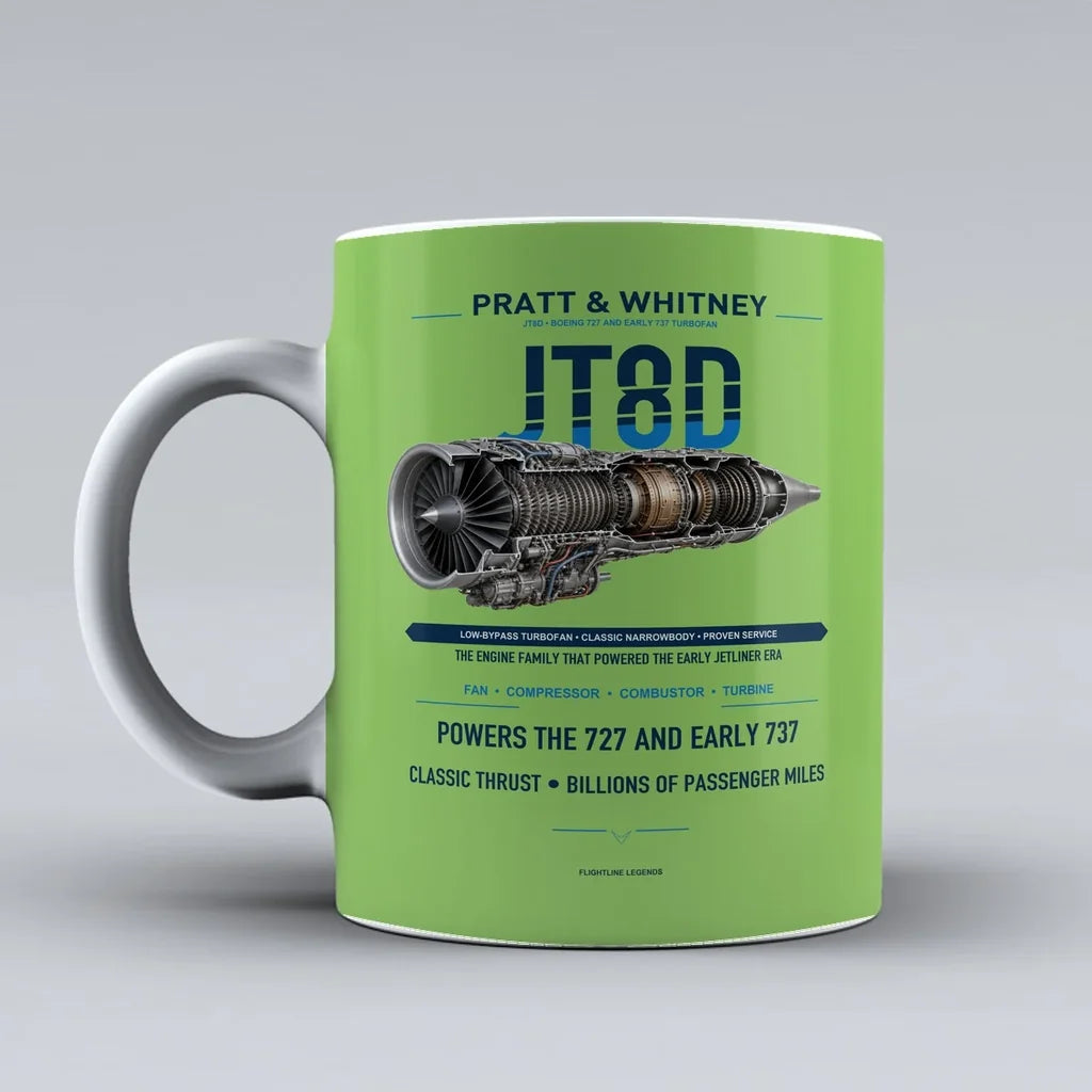 Mug design on light green jt8d