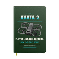 Thumbnail for DJI Avata 2 design on dark green notebook