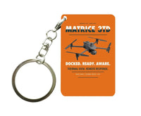 Thumbnail for DJI Matrice 3TD Key Chain design on orange key chain