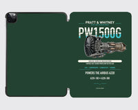 Thumbnail for PW1500G design on dark green ipad tablet case