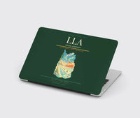 Thumbnail for Luleå Airport (LLA) design on dark green MacBook case
