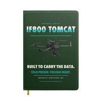Thumbnail for Inspired Flight IF800 Tomcat design on dark green notebook