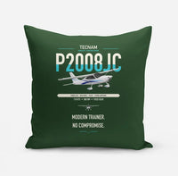 Thumbnail for Tecnam P2008JC NG design on dark green pillow